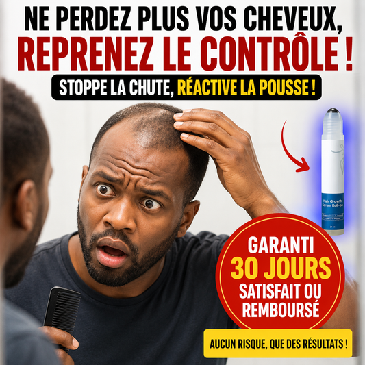 KERAVIVE™: Stoppez la chute de vos cheveux et retrouvez une chevelure plus dense naturellement.