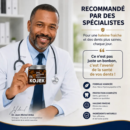 KOJEK™ | Comprimés de Dentifrice pour une Haleine Fraîche et une Bouche Saine